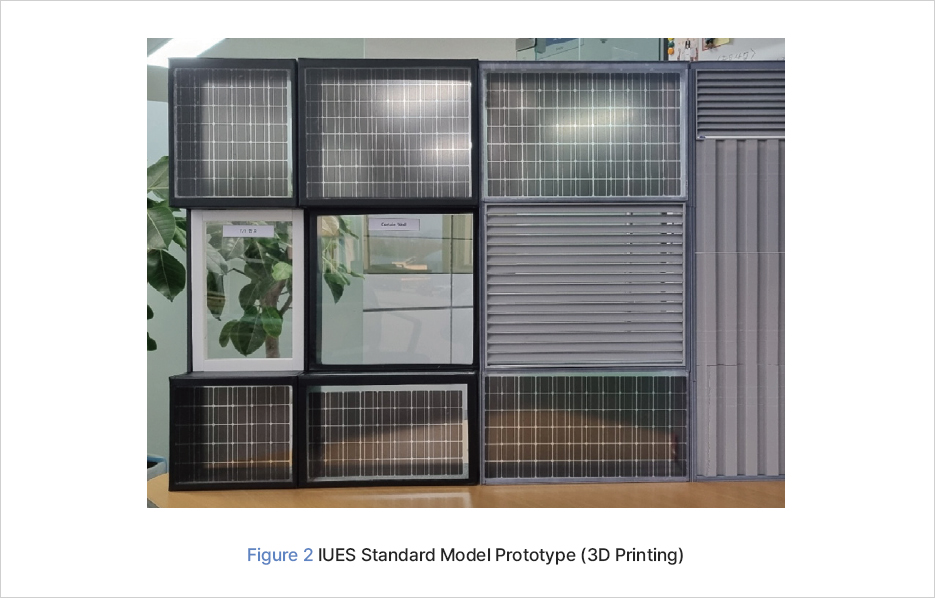 Figure 2 IUES Standard Model Prototype (3D Printing)
