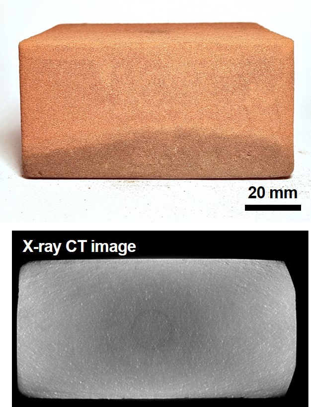 Producing ‘Space Brick’ for Moon Base Using Microwave