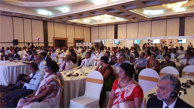 people listening to the speech