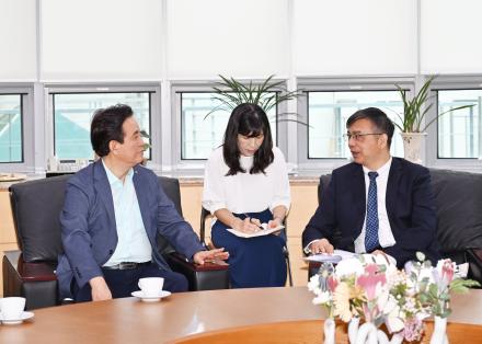 중국 수리부 국제협력과학기술국장 등 방원